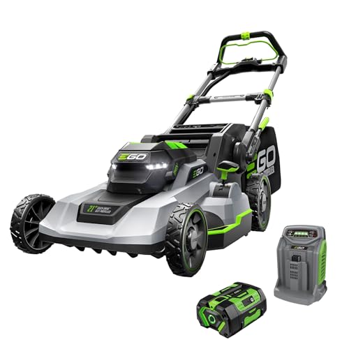 EGO LM2125SP 21-inch self-propelled mower with 7.5Ah battery and charger