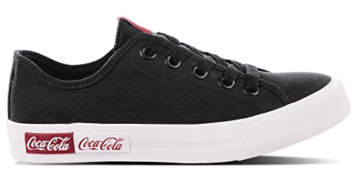Tênis Coca-Cola Shoes, Blend Basic, Unisex, Preto, 36