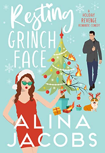 Resting Grinch Face book cover
