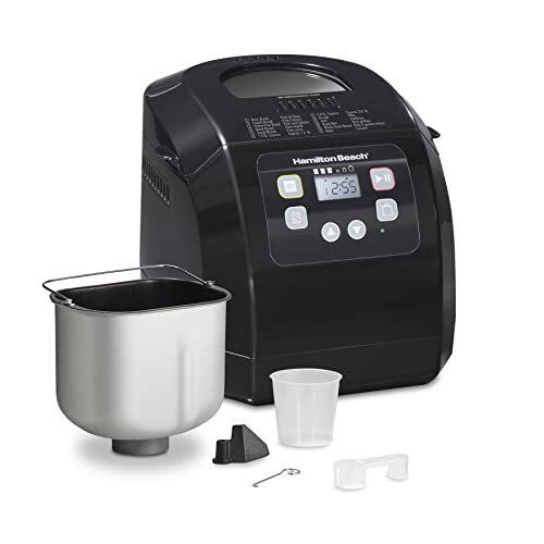 Hamilton Beach Bread Maker Machine Simple Functionality Beginner-friendly yet versatile,