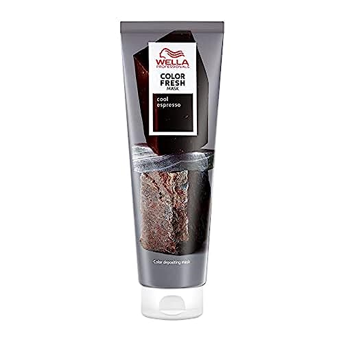 (-57%) Wella Professionals Color Fresh Mask Cool Espresso – Haarkur zum Beleben und Verändern der Haarfarbe – pflegende Tönung mit Avocadoöl – für dunkles und schwarzes Haar – 150 ml