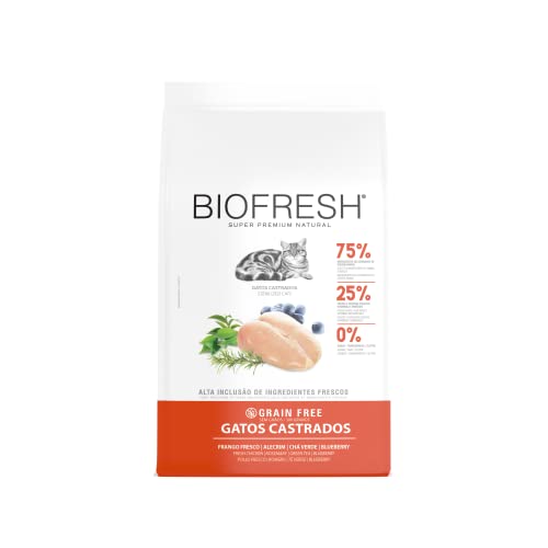 Ração Biofresh Gatos Castrado Frango - 1,5kg