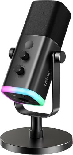 FIFINE AmpliGame AM8 USB/XLR Dynamic Microphone