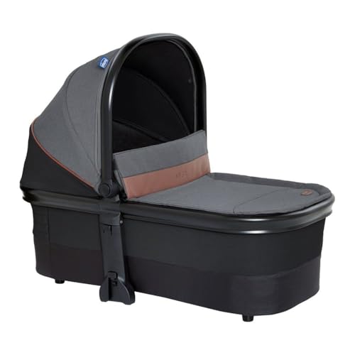 Berço Moisés Mysa Portátil com Capota UV50+ até 9kg Chicco Preto – 5087027450000