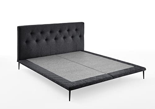 Atlantic Home Collection Palm ... Plataforma sin colchón, Negro