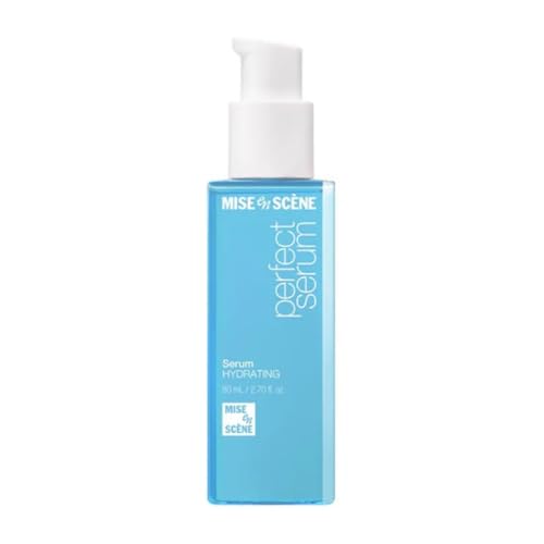 Mise En Scene Perfect Watery Serum for Hair Moisturizing - Korean Hair Argan Oils, Hair Essence for Hydrating with Citrus Scent, Derma Test Completed, 2.70 fl. Oz