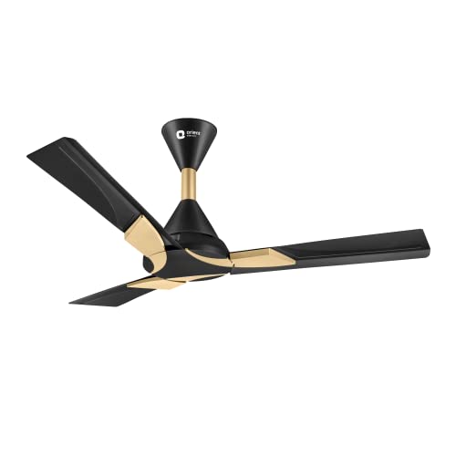Orient Electric’s 1200 mm Wendy| Decorative ceiling fan with dual-toned blades| Anti-rust blades| High-speed fan with PSPO technology|100% Copper moto