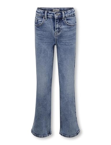(-52%) ONLY Mädchen Kogjuicy Wide Leg Dnm Pim560 Noos Hose, Light Blue Denim, 134 EU