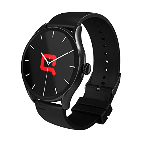 Compaq Q Watch Balance Series with HD Display| BT Calling| AI Voice Assistance |Instant Messaging Notification| Blood Pressure Monitoring| Heart Rate 