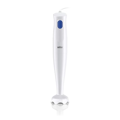 Braun MultiQuick 1, Powerful 450W Hand Blender, Made in Europe, EasyTwist Technology, Lightweight, Stainless Steel German Design, Dishwasher Safe, Mak