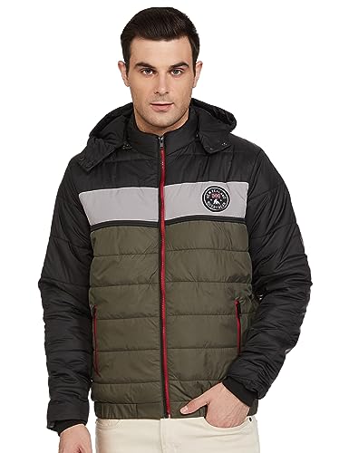 Green Slim Fit Long Sleeve Solid Zipper Jacket