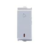 Wipro Northwest Venia 6A Bell Push With Indicator White pa