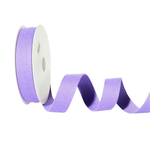 Trimz Cotton Webbing – Lavender – 25mm x 5m