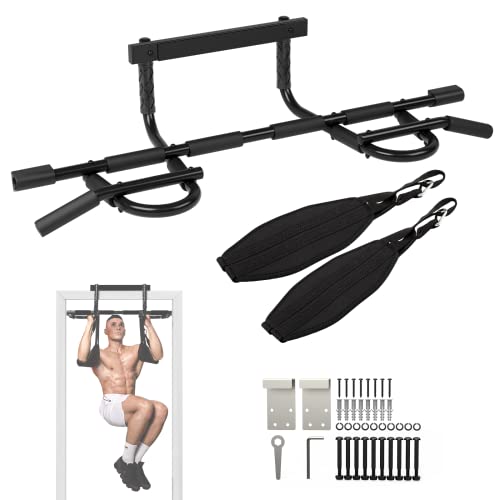 Yes4All Door Pull Up Bar 300lb Capacity Multi-Grip