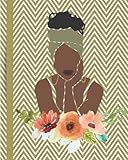 Black Woman Notebook, African American, journal for black women, 150 Lined Pages, 8x10, Note taking, Journaling, Black Girl Magic, Gifts For Black Girls Women