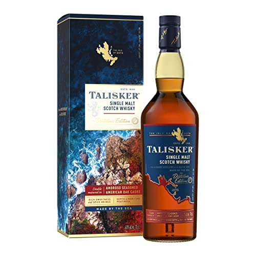 (-31%) Talisker Distillers Edition 2022 Single Malt Scotch Whisky, aromatischer Single Malt, 45.8% vol, 700ml Einzelflasche