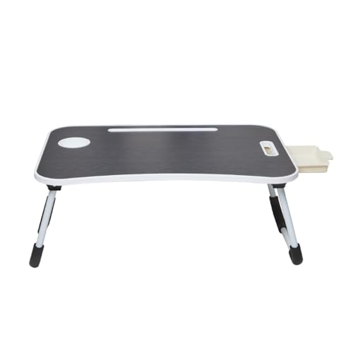 Amazon Basics Foldable Laptop Table with Cup Holder - 66% Off, Now ₹679 (₹1999 MRP)