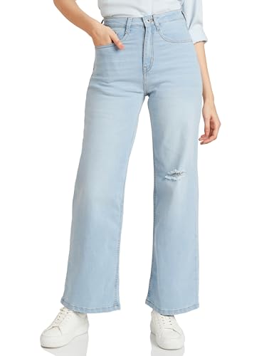 Women Wide Leg Jeans (High Rise | Full Length) (Available in Plus Sizes)