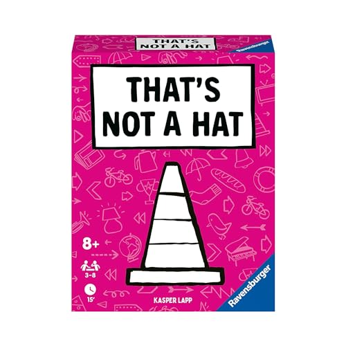 Ravensburger That's Not A Hat - Fun Bluffing & Memory Party Game for All Ages Components | Ideal for Family Gatherings | Great Replay Value | FSC-Certified Materials