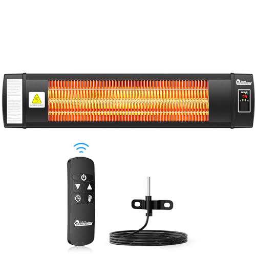 Dr Infrared Heater DR-268 Smart Greenhouse Heater with built in Temperature Control and Digital Thermostat