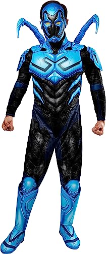 Rubies DC Blue Beetle: Blue Beetle Costume for Adults, Men's XL