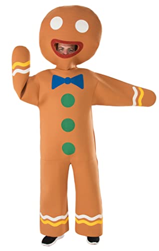 Rubies Gingerbread Man Costume for Adults Unisex One Size