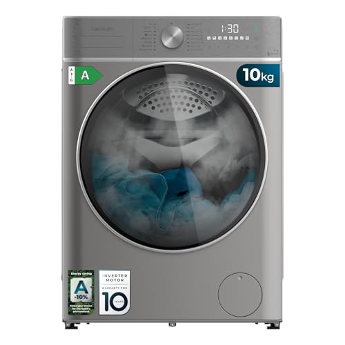 (-75%) Cecotec Waschmaschine 10 kg Bolero DressCode 10800 Inverter Steel A
