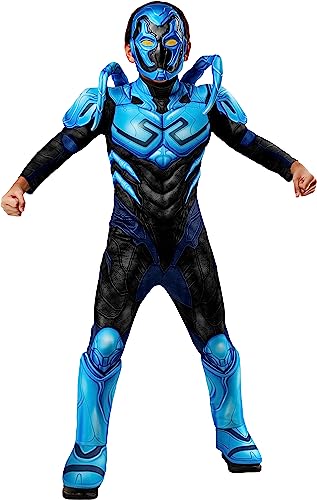 Rubies DC Blue Beetle: Blue Beetle Costume for Kids, Boy's Medium
