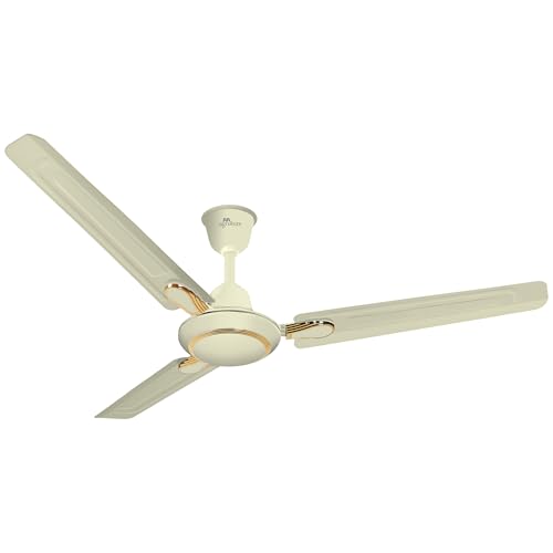 RR Signature Dhoom 1200MM Star-rated BEE Certified Ceiling Fan (Ivory)