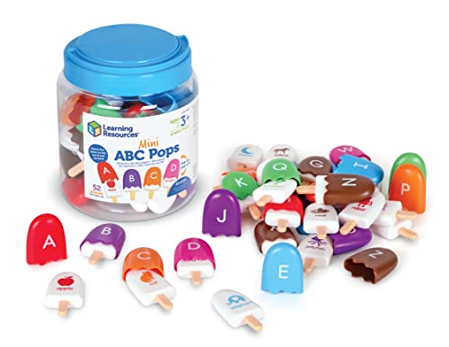 Learning Resources Mini Abc Pops Alphabet Toys Abc Puzzle Phonics