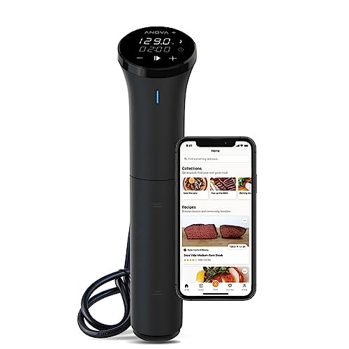 Anova Culinary Sous Vide Precision Cooker Nano 3.0, 800 wattsKitchenBoss Wifi Sous Vide Cooker: Sous Vide Machine Ultra