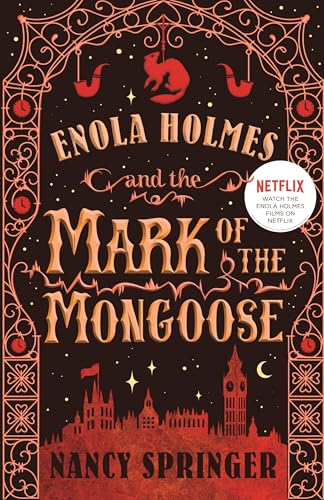Enola Holmes and the Mark of the Mongoose book cover