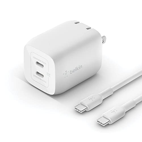65W DUAL USB-C GAN CHARGER + CABLE