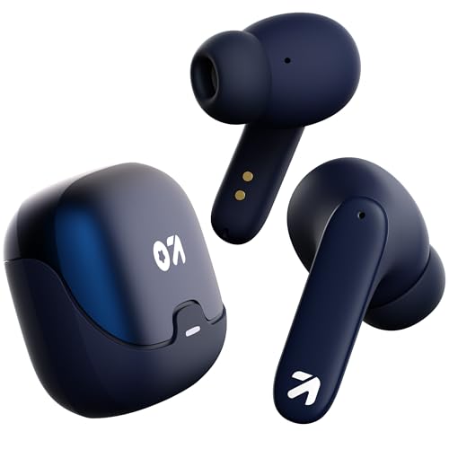 GOBOULT Z40 True Wireless in Ear Earbuds with 60H Playtime, Zen™ ENC Mic, Low Latency Gaming, Type-C Fast Charging, Made in India, 10mm Rich Bass Driv