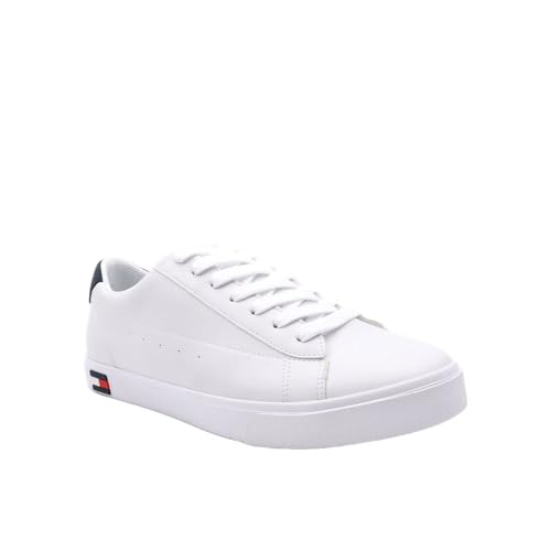 Tommy Hilfiger Risher White/Navy 8.5 D (M)