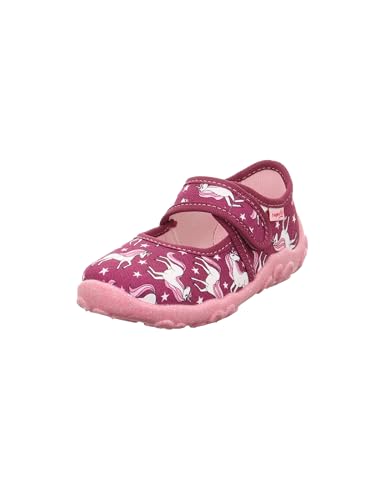 (-49%) Superfit Mädchen Bonny Hausschuh, Rot Mehrfarbig 5010, 28 EU