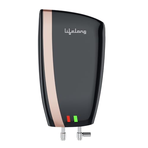 Lifelong 5 Litre Instant Water Heater | Electric Instant Geyser 5 Litre For Home, Bathroom & Kitchen | 3000 Watts, 4 Level Advanced Safety System | St