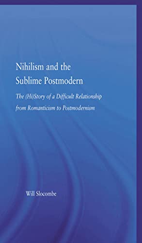 Nihilism and the Sublime Postmodern book cover