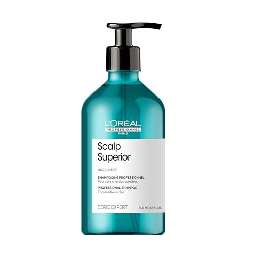 L’Oréal Professionnel Scalp Advanced Anti-Discomfort Shampoo, For Itchy and Dry Scalps, Deep Scalp Treatment, 500ml