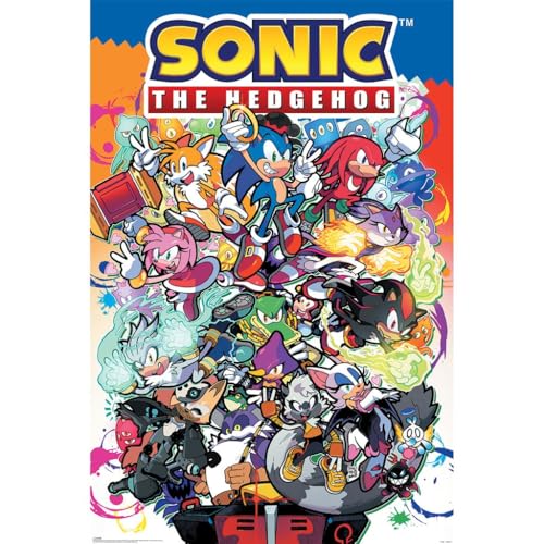 Pyramid International Sonic the Hedgehog Poster Sonic Comic Characters