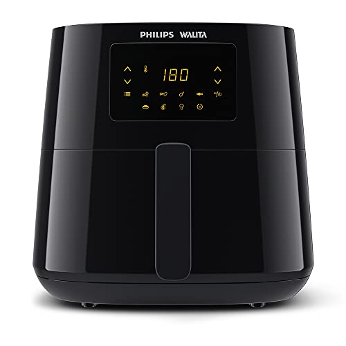 Philips Walita Preta Fritadeira Airfryer Essential XL Digital, 6.2L