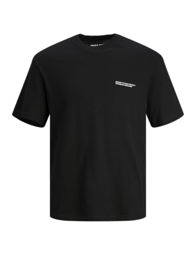 🔥 STARKER PREIS (-48%) JACK & JONES Basic T-Shirt Logo Print Kurzarm Shirt Rundhals Shortsleeve JORVESTERBRO