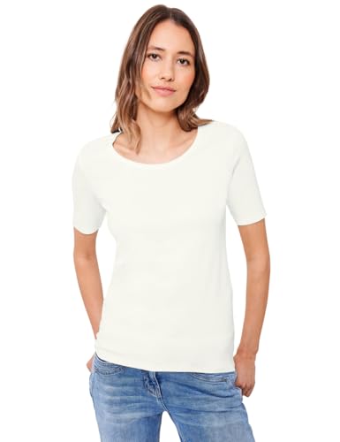 (-22%) Cecil Damen T-Shirt in Unifarbe