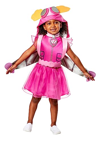 Rubies Paw Patrol Skye Costume, Toddler pink