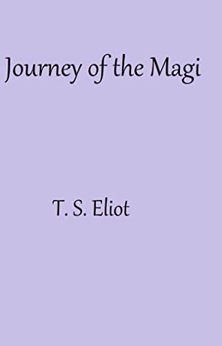 Journey of the Magi book cover
