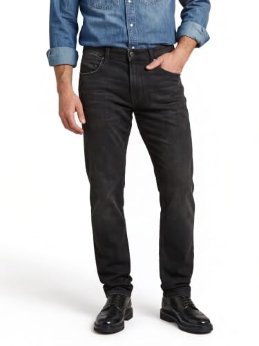(-50%) G-STAR RAW Herren Mosa Straight Jeans, Schwarz (Worn in Black Moon D23692-B479-G108), 32W / 32L