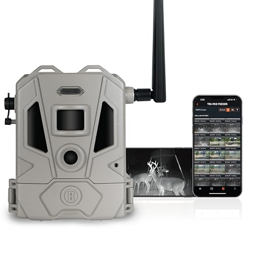Bushnell CelluCORE 20 Dual-SIM Cellular Trail Camera - 20MP Image and 1080p HD Video, No Glow Infrared Night Vision, Wireless Connectivity with Dual SIM Card Support,Slate Green