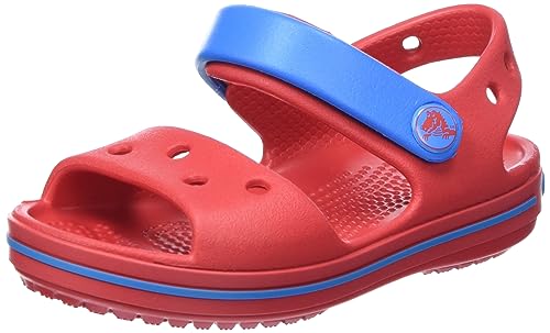 🔥 SELTEN SO GÜNSTIG (-66%) Crocs Unisex Kinder Crocband Sandal Kids Sandalen, Varsity Red, 19/20 EU