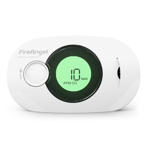 (-14%) FireAngel FA3322 Kohlenmonoxid Melder, CO Melder mit 10-Jahres-Batterie