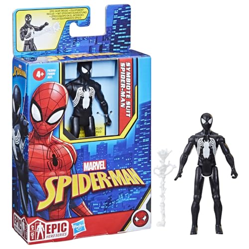 Homem-Aranha Traje Simbionte: Ação em 10 cm 🕷️